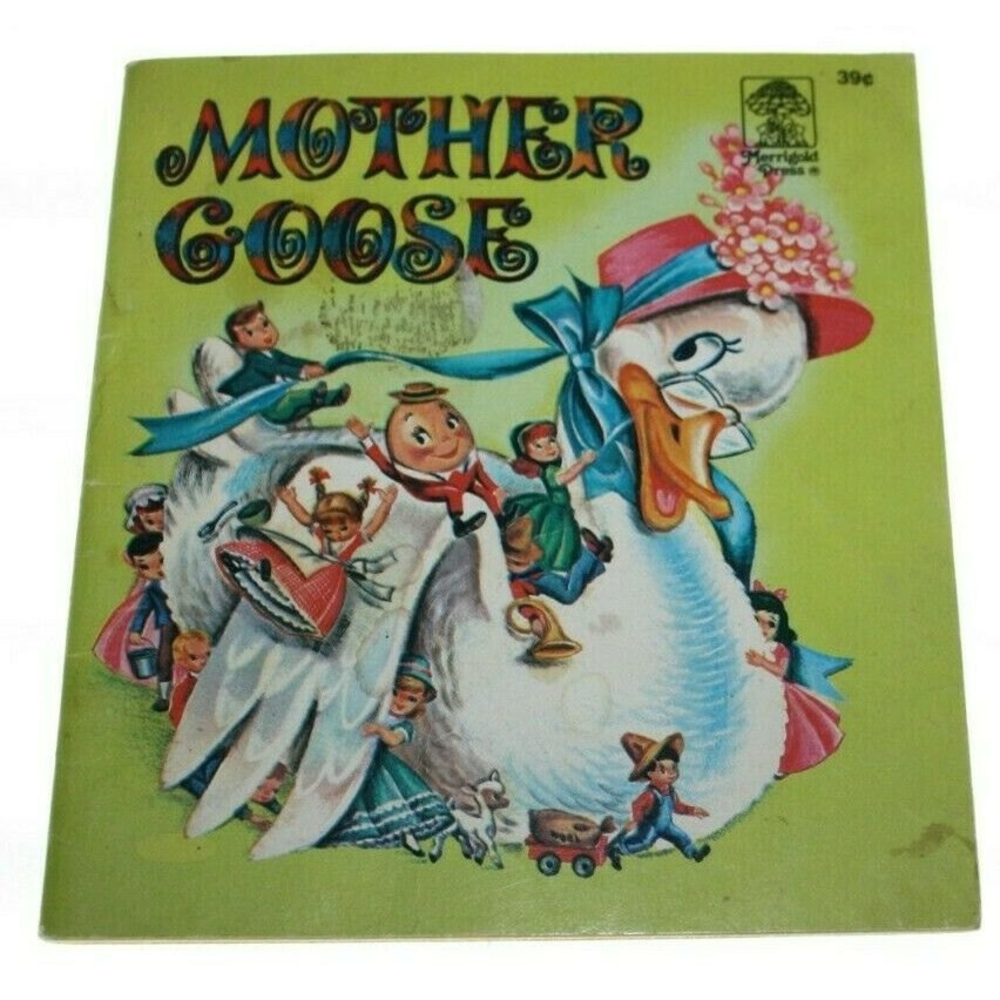 Vintage Mother Goose Children's Book - Illustrated by Zillah Lesko - 1969 GUC